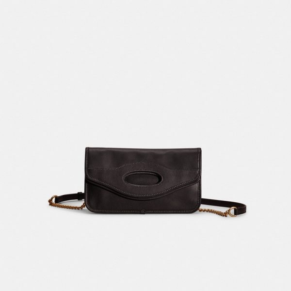 Coach Restored Foldover Cut Out Clutch Crossbody - Preorder
