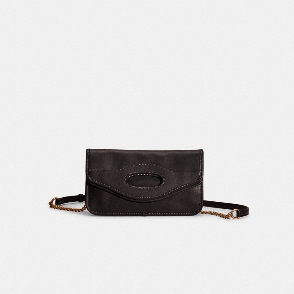 Coach Restored Foldover Cut Out Clutch Crossbody - Preorder