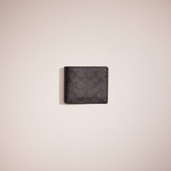 Coach Restored 3-In-1 Wallet In Signature Canvas - Preorder