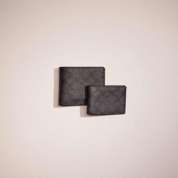 Coach Restored 3-In-1 Wallet In Signature Canvas - Preorder