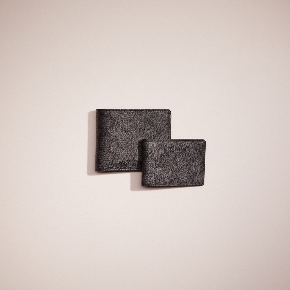 Coach Restored 3-In-1 Wallet In Signature Canvas - Preorder
