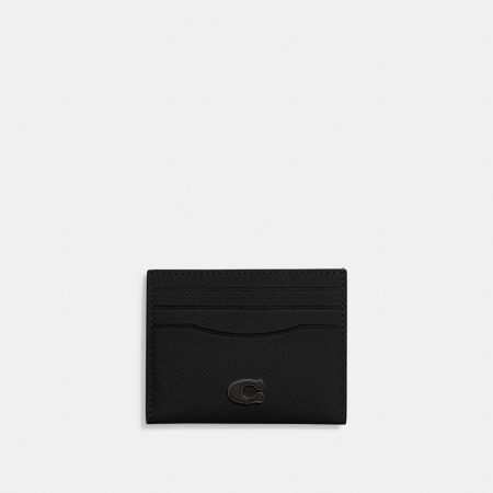 Coach Card Case - Preorder — Black