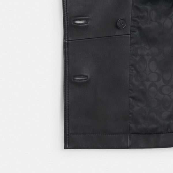 Coach Outlet Mini Leather Trench Coat - Preorder