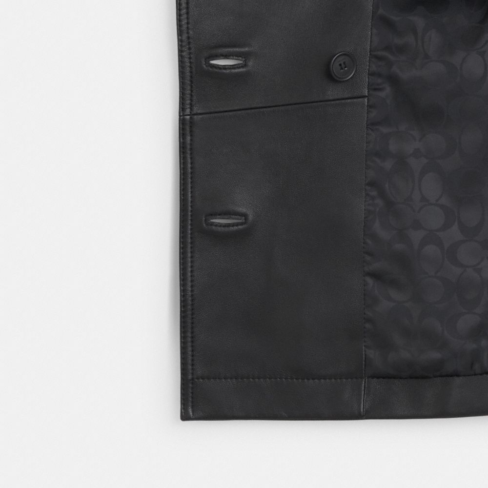 Coach Outlet Mini Leather Trench Coat - Preorder