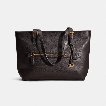 Coach Restored Large Taylor Tote - Preorder — Brass/Black
