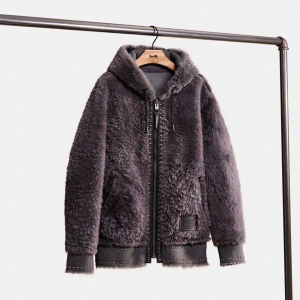 Coach Custom Reversible Shearling Hoodie - Preorder