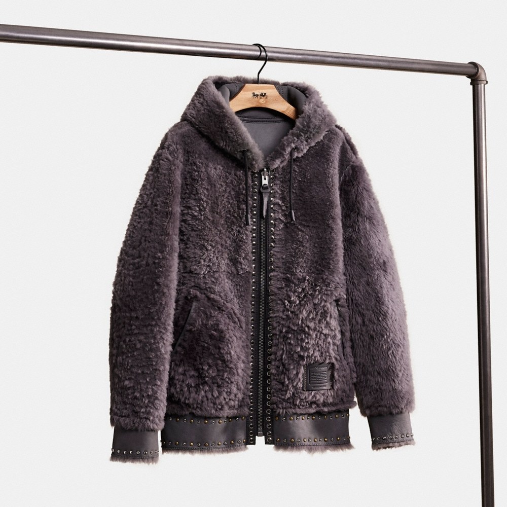Coach Custom Reversible Shearling Hoodie - Preorder