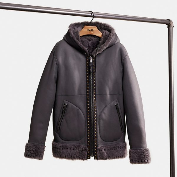 Coach Custom Reversible Shearling Hoodie - Preorder