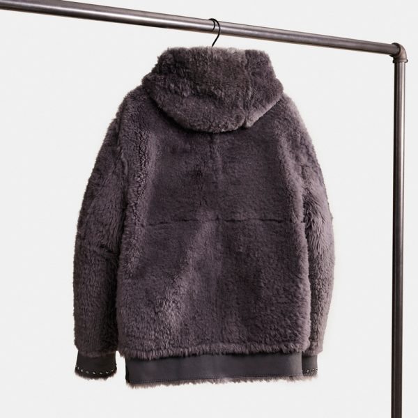 Coach Custom Reversible Shearling Hoodie - Preorder