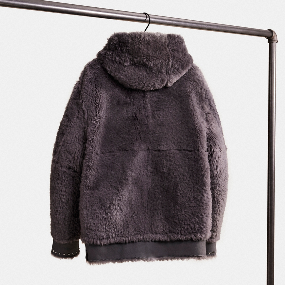 Coach Custom Reversible Shearling Hoodie - Preorder