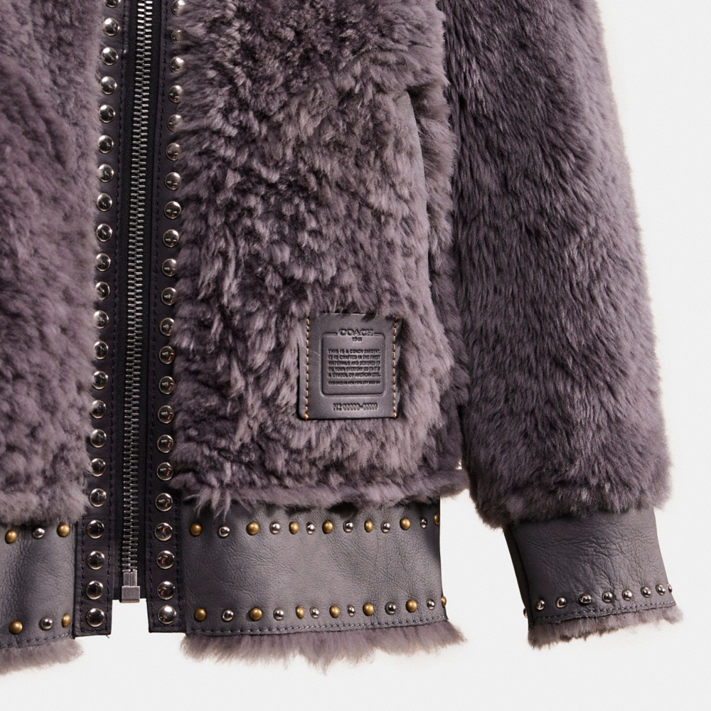 Coach Custom Reversible Shearling Hoodie - Preorder
