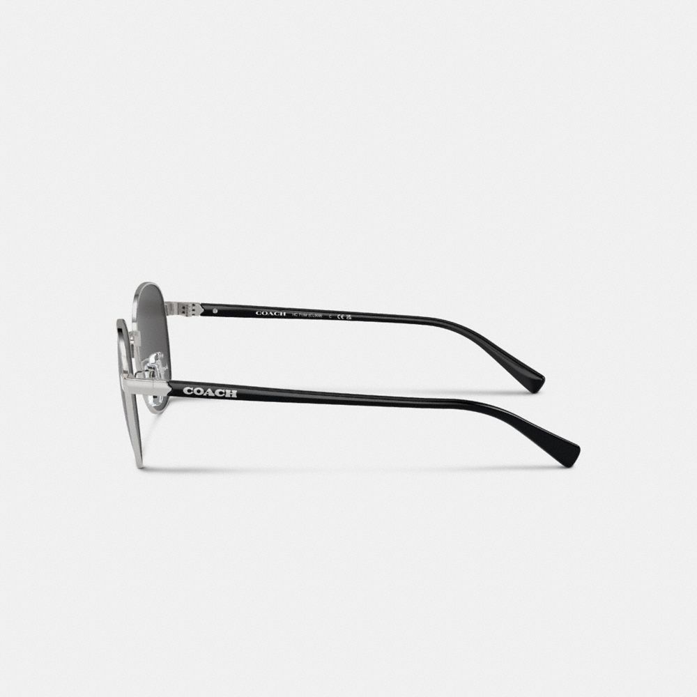 Coach Outlet Metal Round Sunglasses - Preorder