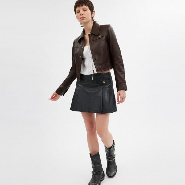 Coach Heritage C Snap Front Shrunken Jacket - Preorder
