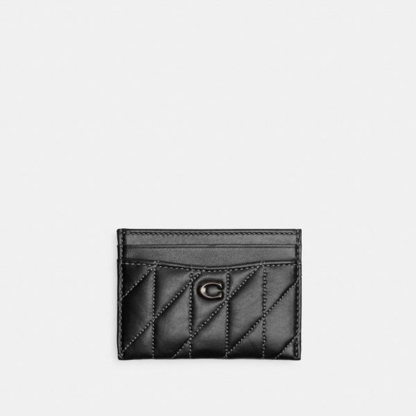 Coach Outlet Essential Card Case With Pillow Quilting - Preorder