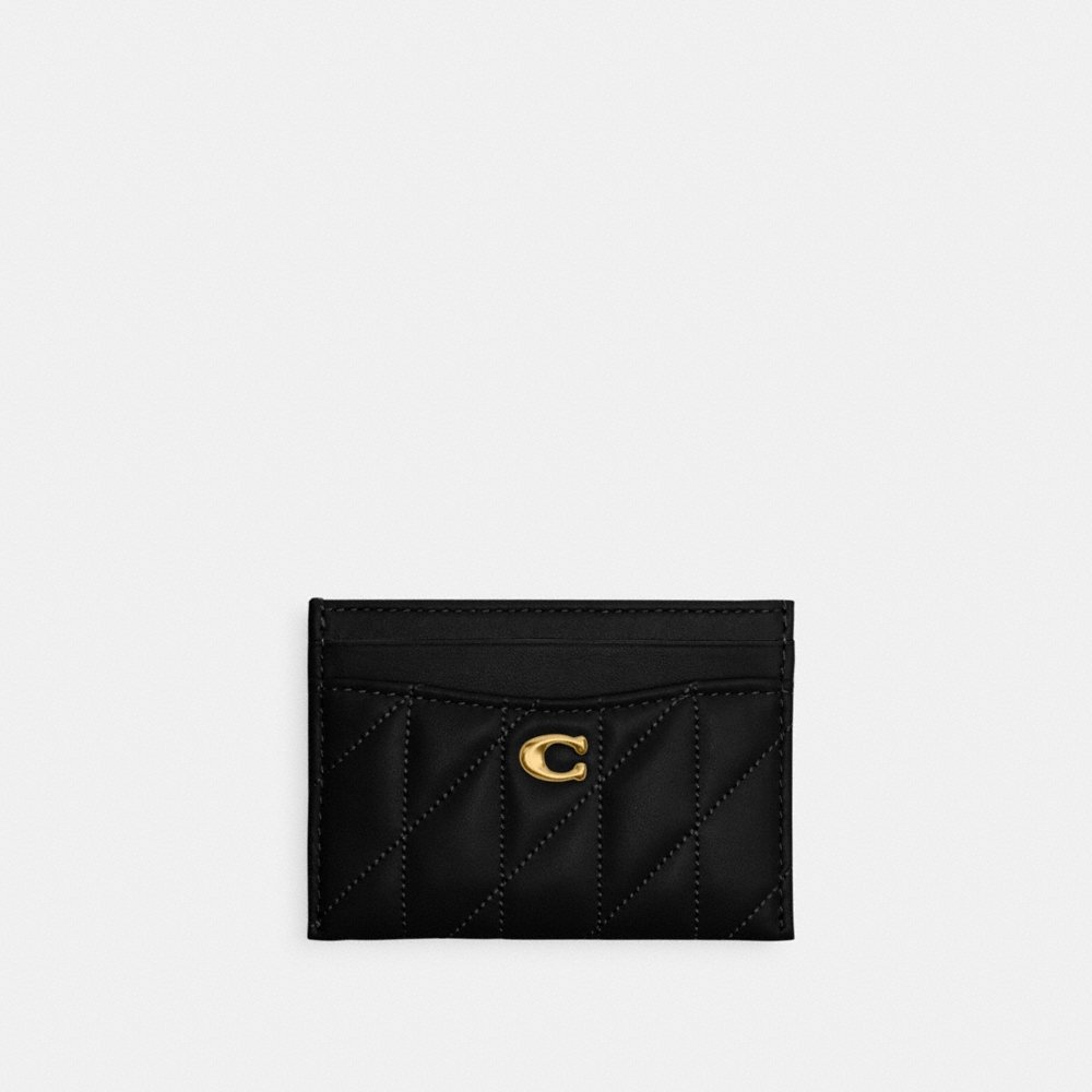 Coach Outlet Essential Card Case With Pillow Quilting - Preorder