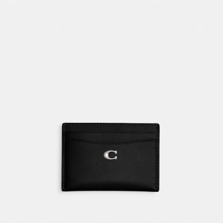 Coach Outlet Essential Card Case - Preorder — Silver/Black