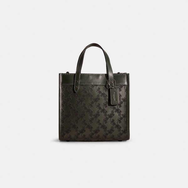 Coach Restored Field Tote 22 With Horse And Carriage - Preorder