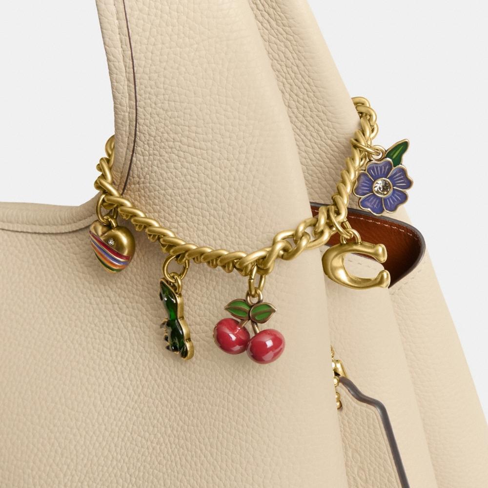 Coach Outlet Motif Chain Bag Charm - Preorder