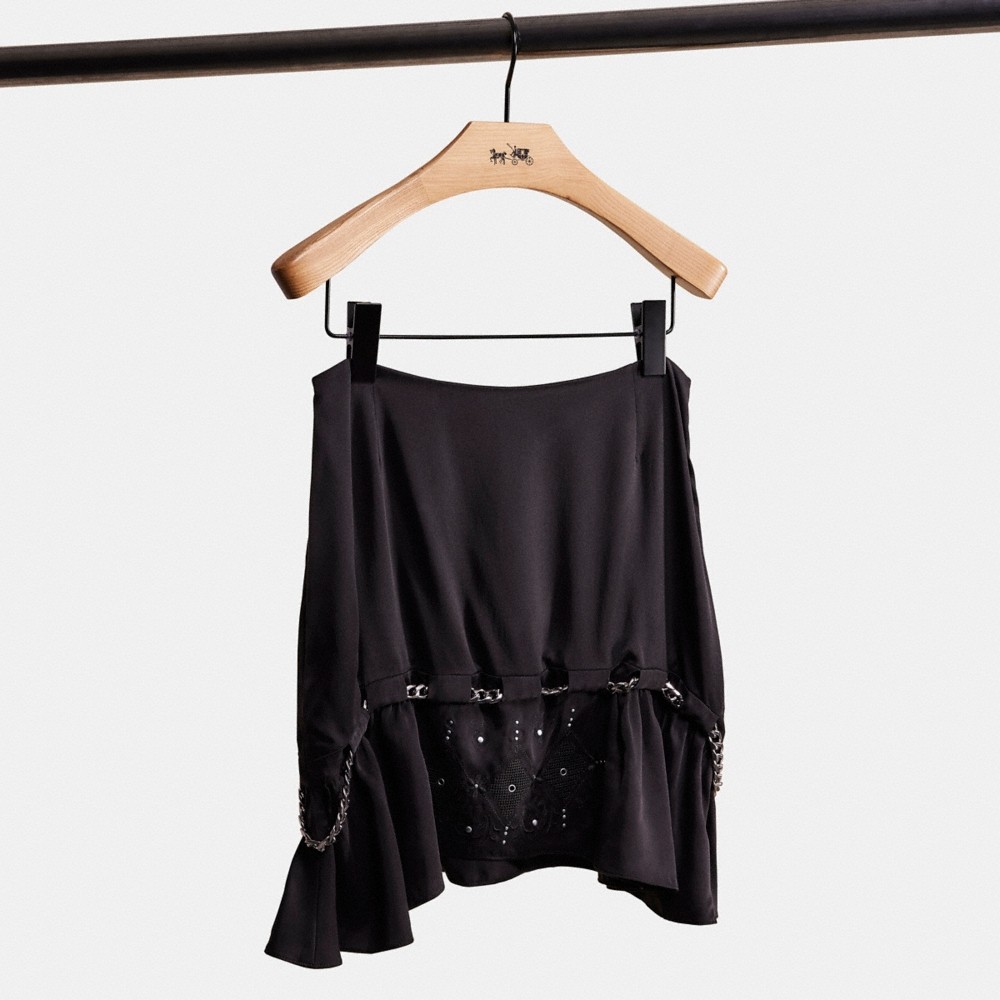 Coach Restored Short Silk Skirt - Preorder