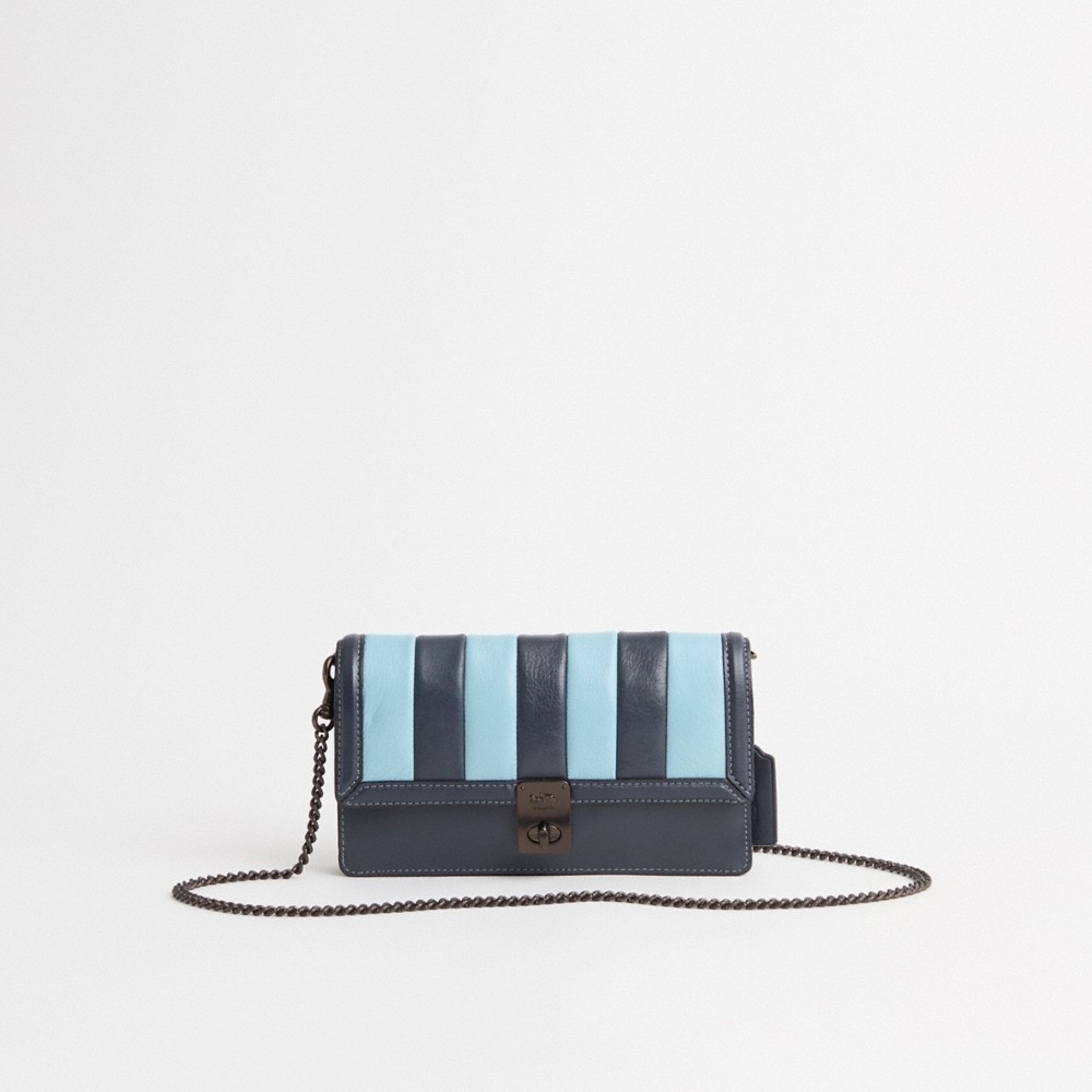 Coach Restored Hutton Clutch With Colorblock Quilting - Preorder