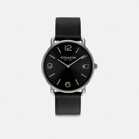 Coach Elliot Watch, 41MM - Preorder — Black