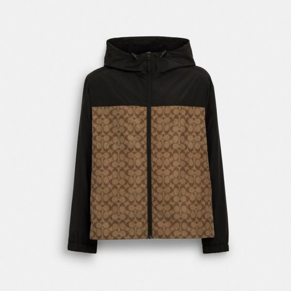 Coach Outlet Signature Full Zip Windbreaker - Preorder