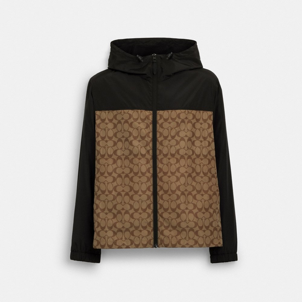 Coach Outlet Signature Full Zip Windbreaker - Preorder