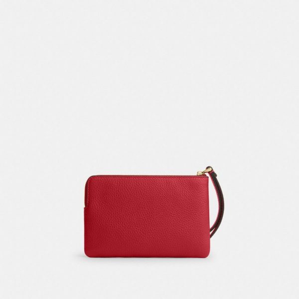 Coach Outlet Corner Zip Wristlet - Preorder