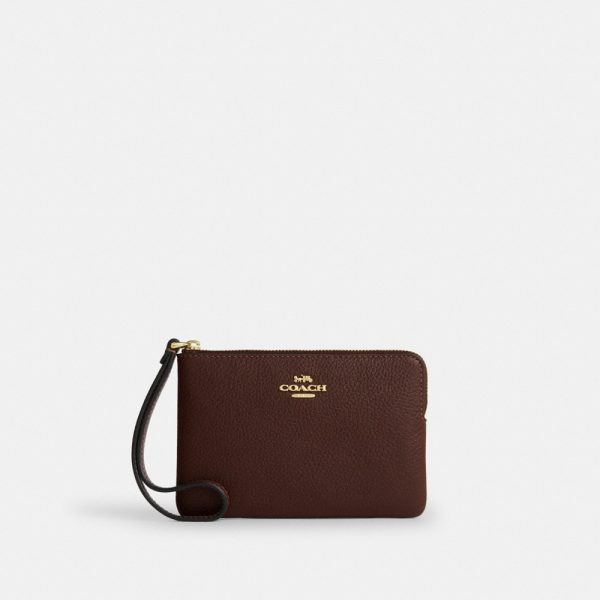 Coach Outlet Corner Zip Wristlet - Preorder