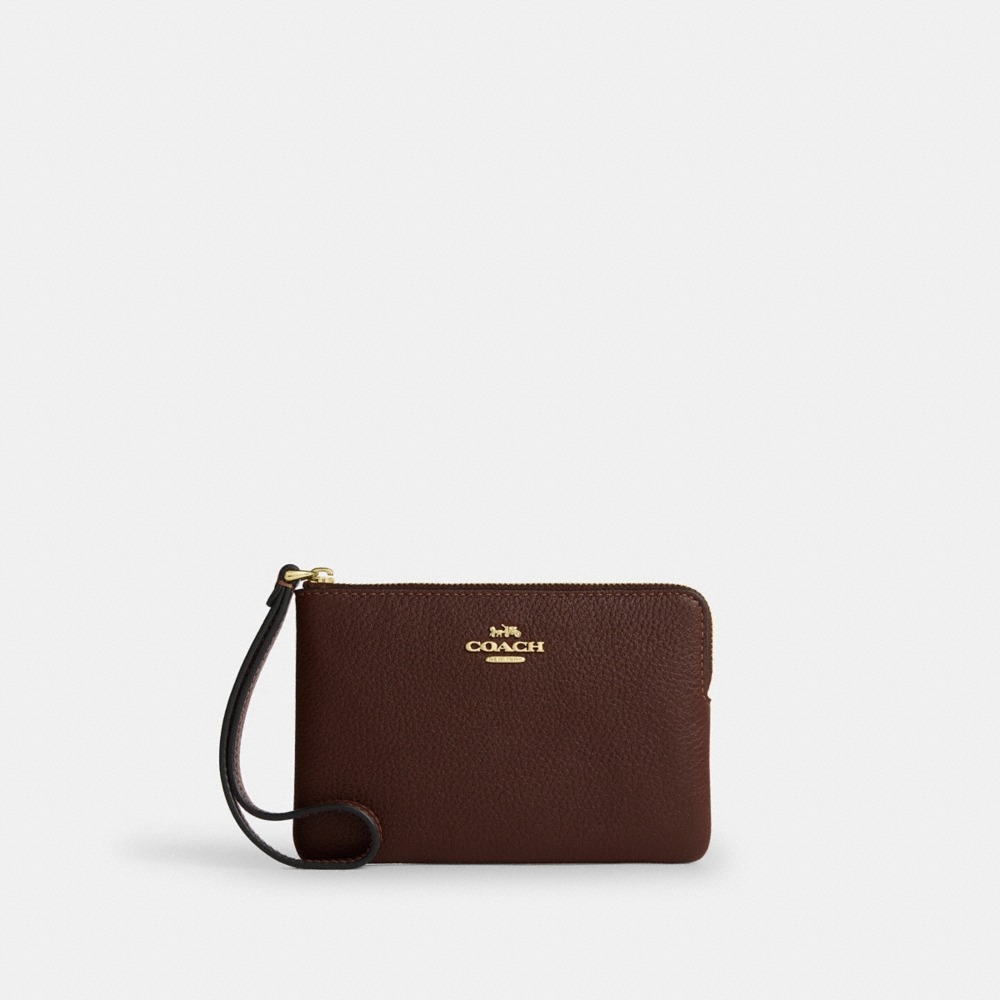 Coach Outlet Corner Zip Wristlet - Preorder
