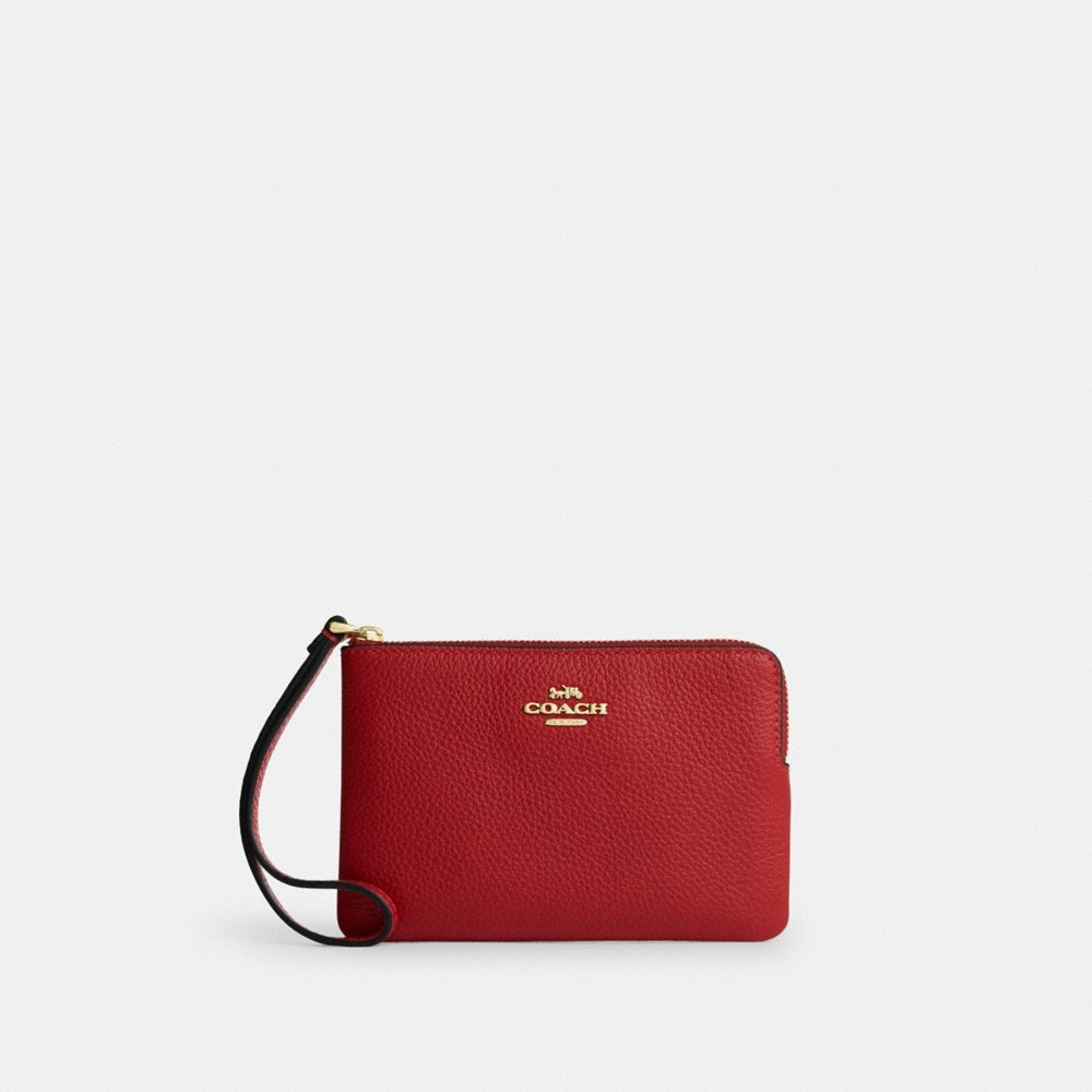 Coach Outlet Corner Zip Wristlet - Preorder