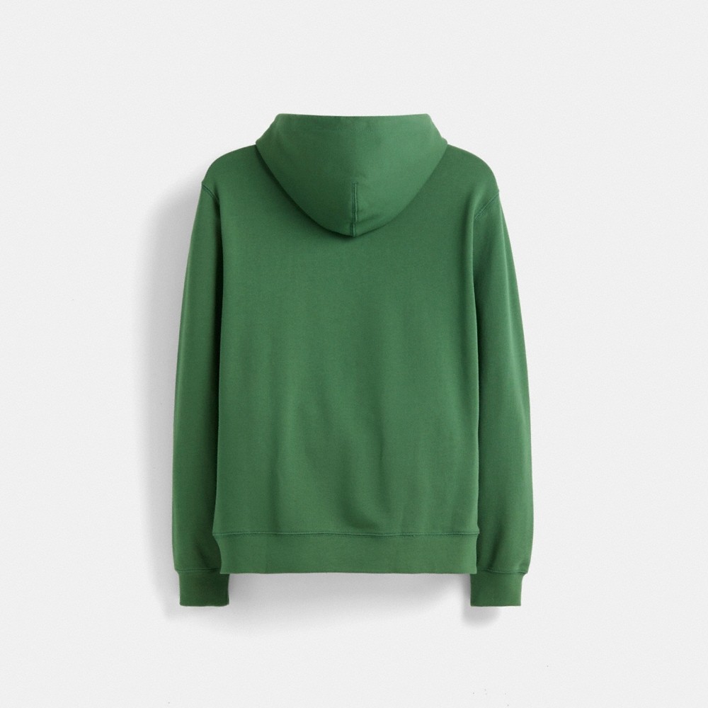 Coach Restored Horse And Carriage Hoodie In Organic Cotton - Preorder