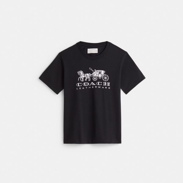 Coach Restored Horse And Carriage T-Shirt - Preorder