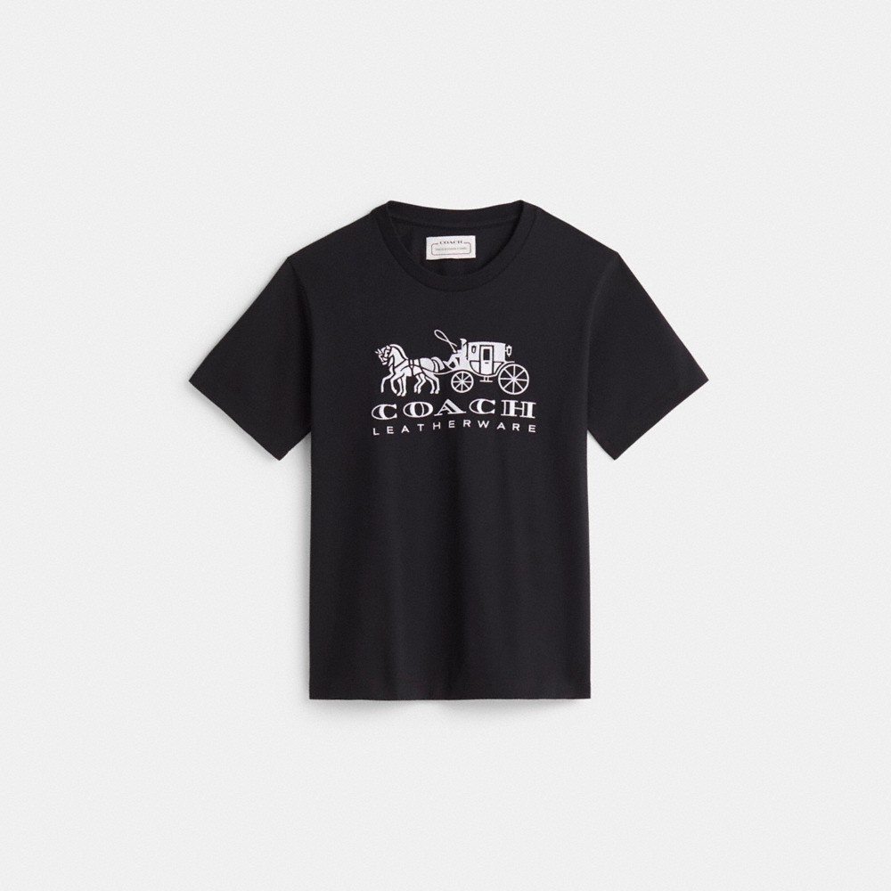 Coach Restored Horse And Carriage T-Shirt - Preorder