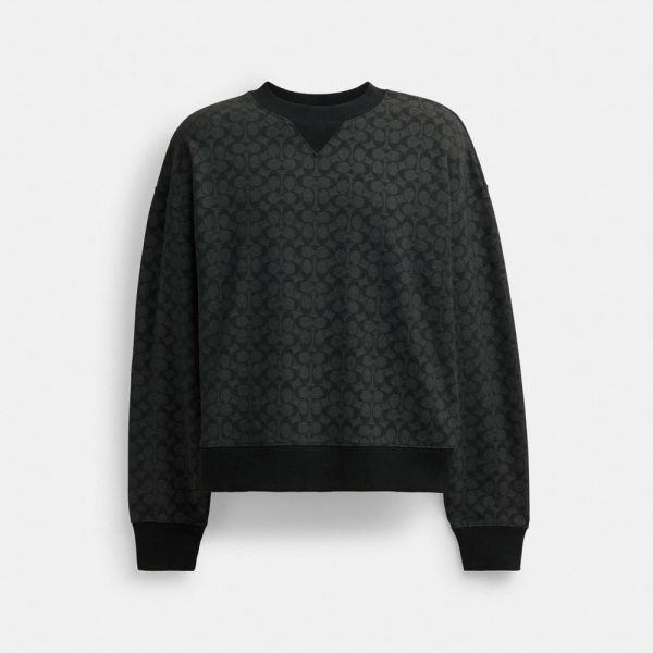 Coach Essential Signature Crewneck - Preorder