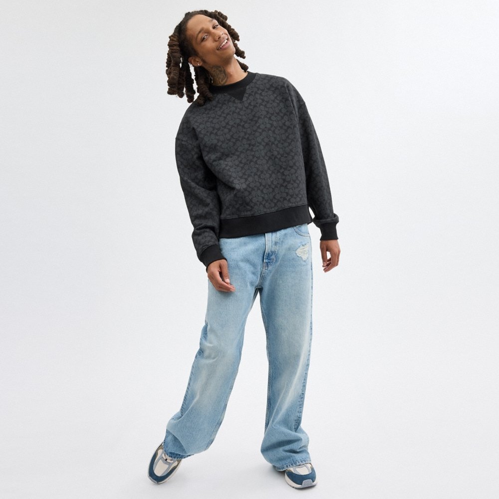 Coach Essential Signature Crewneck - Preorder