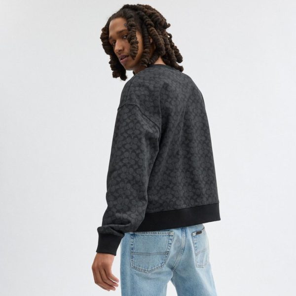 Coach Essential Signature Crewneck - Preorder