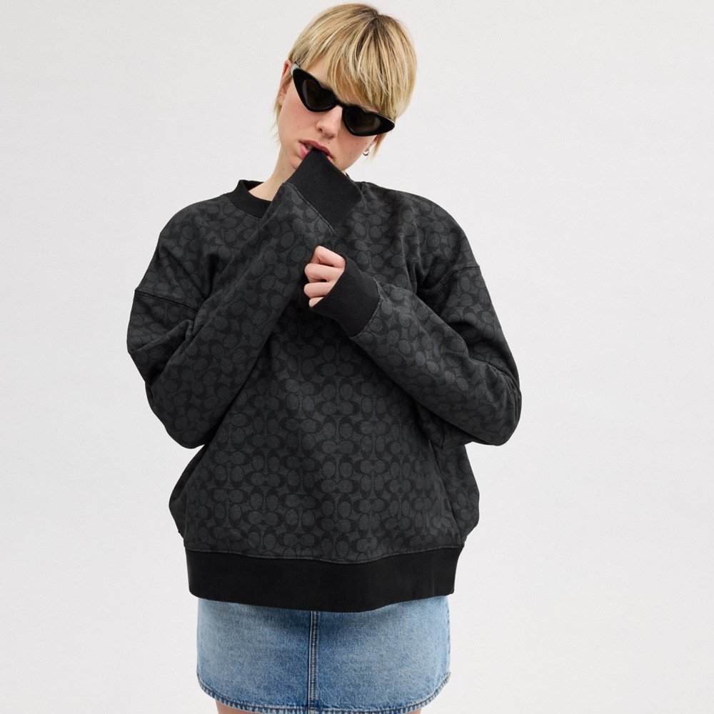 Coach Essential Signature Crewneck - Preorder