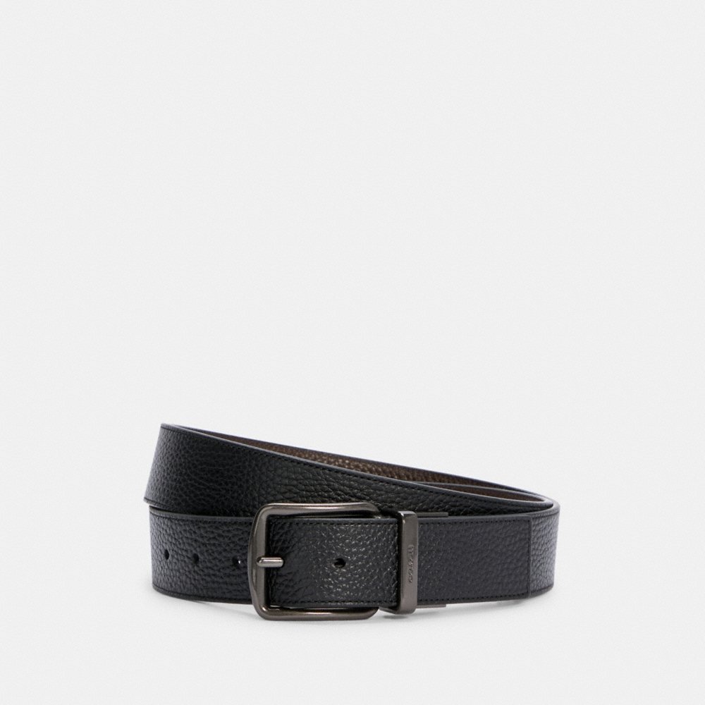 Coach Outlet Boxed Harness Buckle Cut-To-Size Reversible Belt, 38MM - Preorder