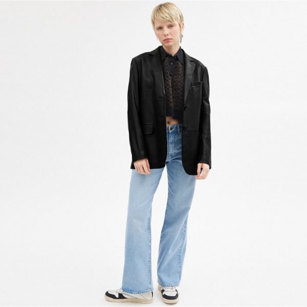 Coach Leather Blazer - Preorder