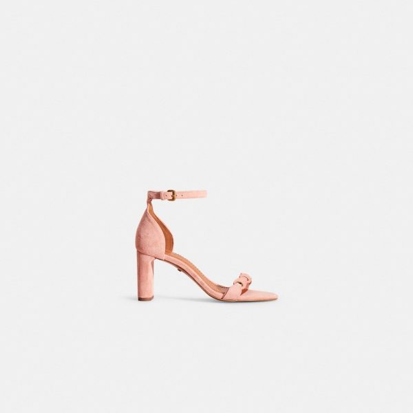 Coach Restored Heel Sandal With Coach Link - Preorder