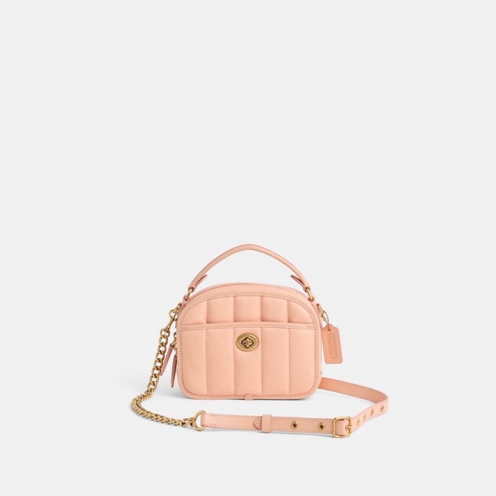 Coach Restored Lunchbox Top Handle Bag With Quilting - Preorder