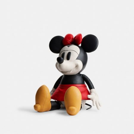 Coach Disney X Coach Minnie Mouse Medium Collectible - Preorder — Brass/Chalk Multi