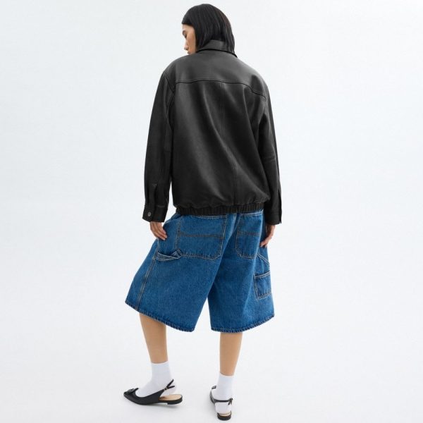 Coach Outlet Oversized Leather Jacket - Preorder