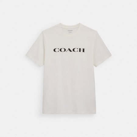 Coach Outlet Coach T-Shirt In Organic Cotton - Preorder — White