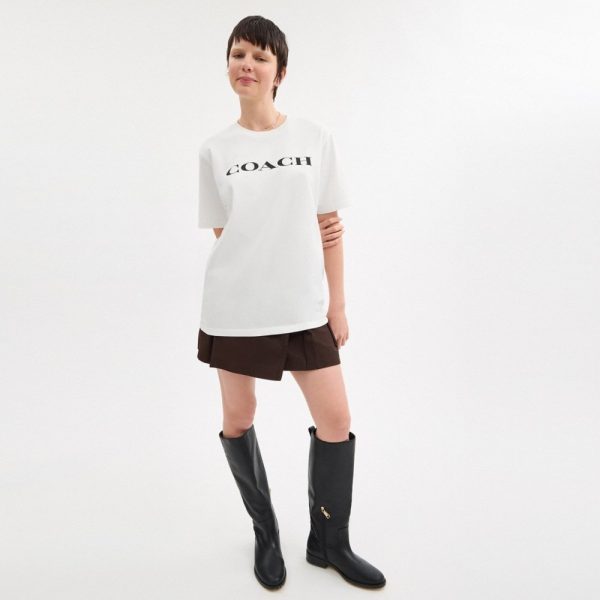 Coach Outlet Coach T-Shirt In Organic Cotton - Preorder