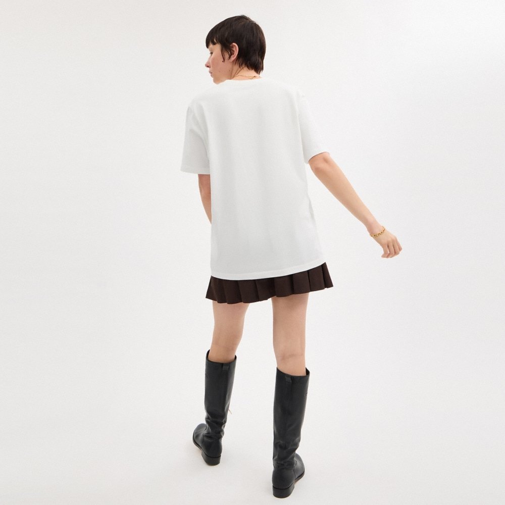 Coach Outlet Coach T-Shirt In Organic Cotton - Preorder