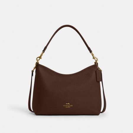 Coach Outlet Laurel Shoulder Bag - Preorder — Brass/Maple