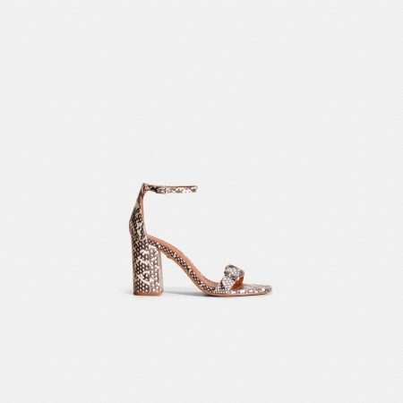 Coach Restored Maya Sandal - Preorder — Natural