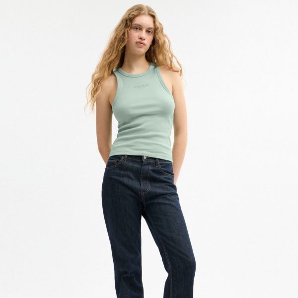 Coach Outlet New York Ribbed Tank Top - Preorder